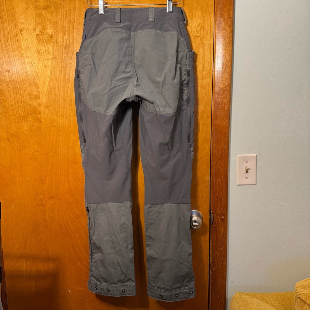 Fjallraven Women's Keb Curved Trousers -Gray on Gray -EU 34/US2 Short - Picture 2 of 8